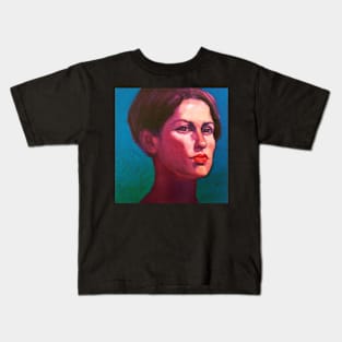 Portrait of KaliRose ~ oil Kids T-Shirt